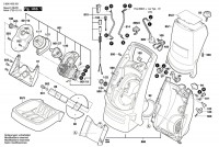 Bosch 3 600 H53 501 Axt Rapid 2000 Chopper 230 V / Eu Spare Parts